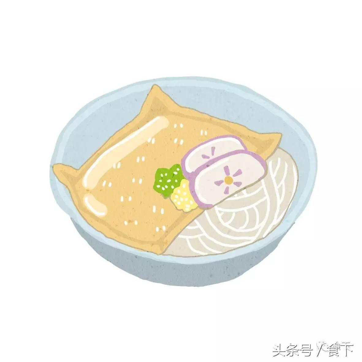 我的朋友Yang-Chen手绘了一组乌冬面