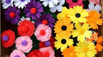 瓶子花朵手工制作幼儿园,瓶子创意花手工幼儿园