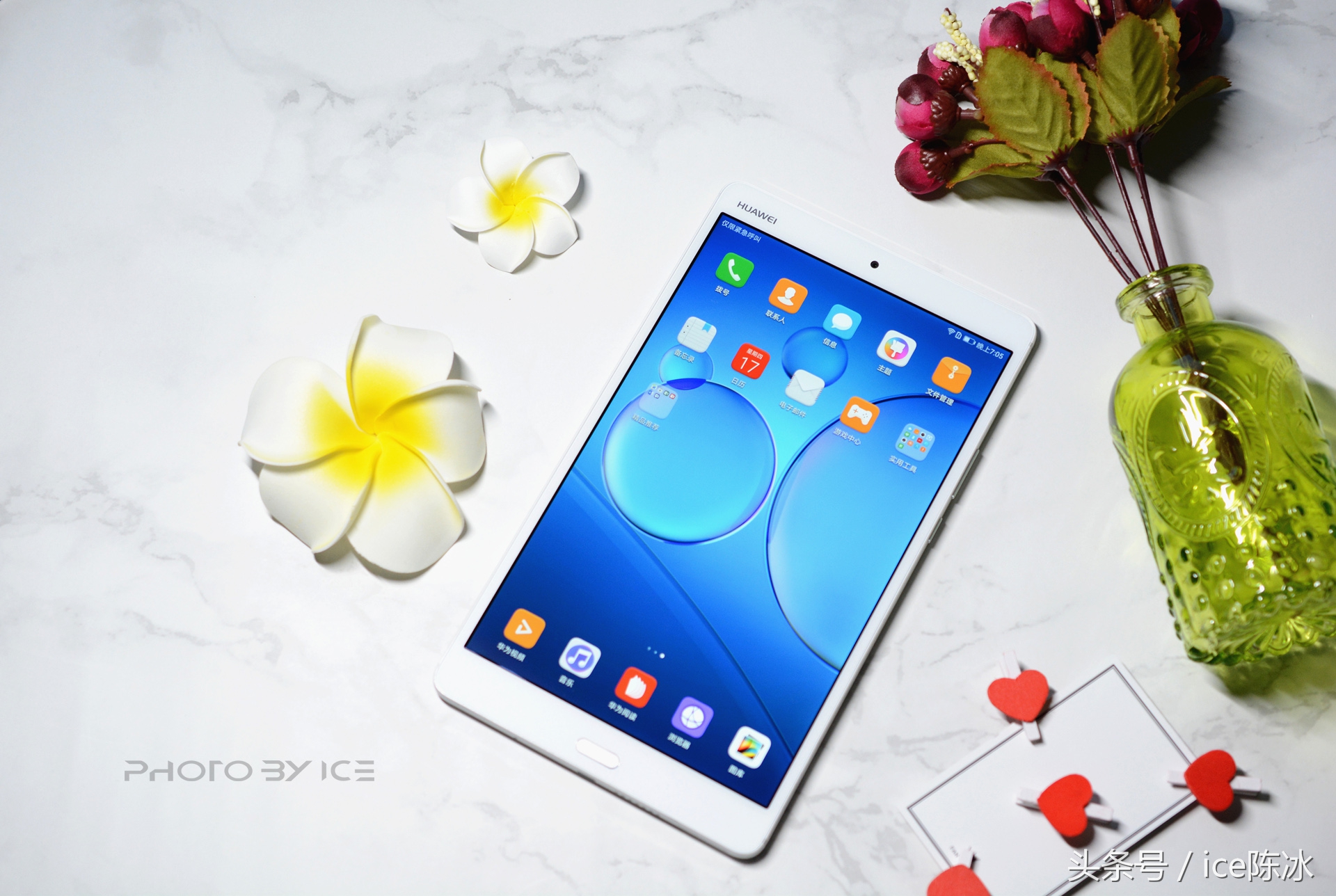 m3雪莹白版评测,测评华为平板m3青春版