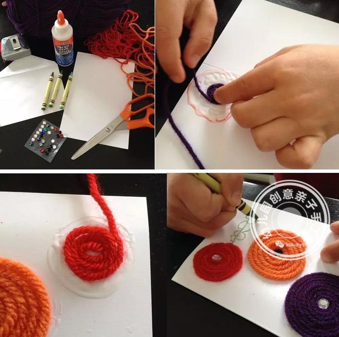 瓶子花朵手工制作幼儿园,瓶子创意花手工幼儿园