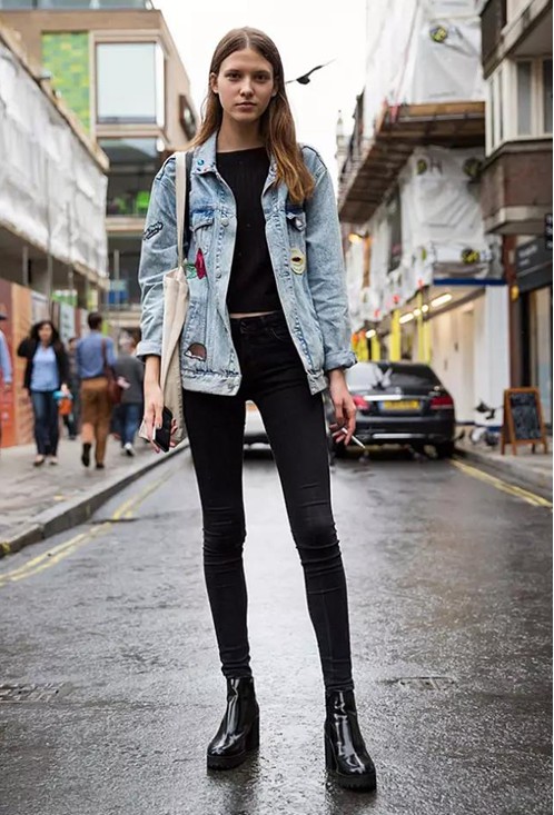 切尔西短靴搭配图片大全,切尔西短靴经典搭配图片