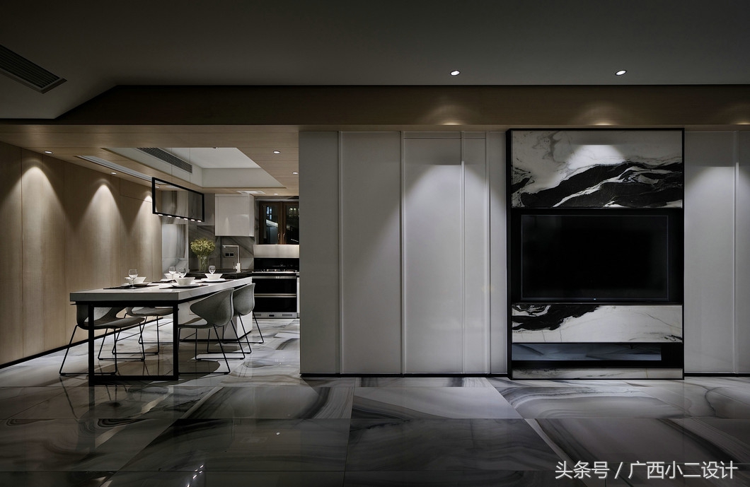 房屋装修风格效果图餐厅客厅一体,各种房间风格装修效果图