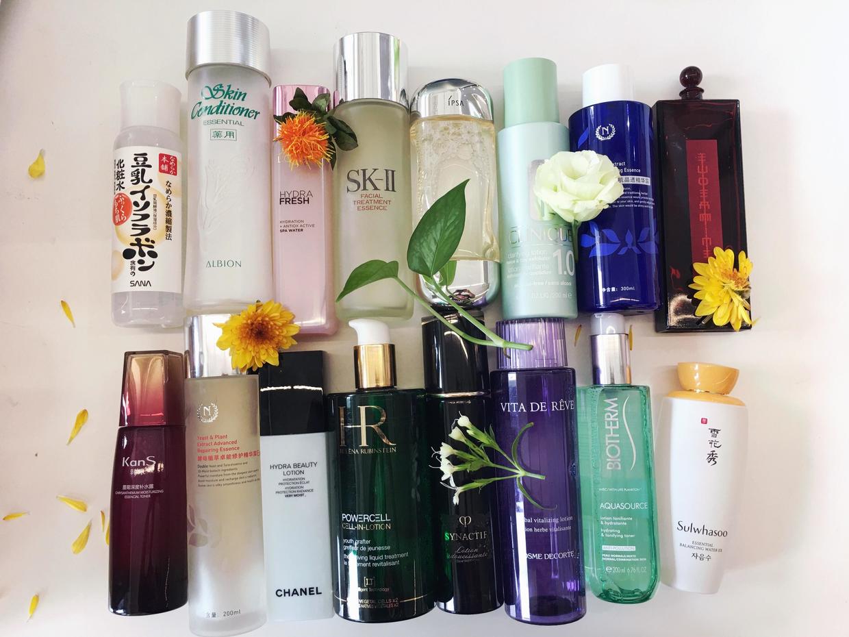 夏季爽肤水排行榜10强大瓶,十大公认最好的爽肤水推荐