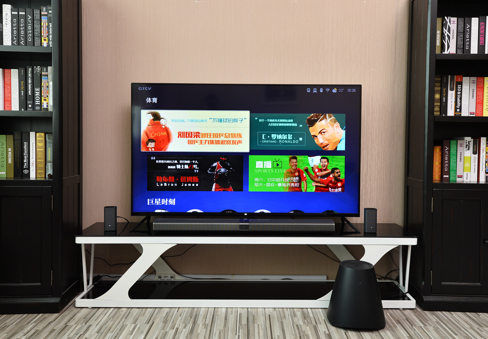 可以切西瓜的小米电视465英寸体验