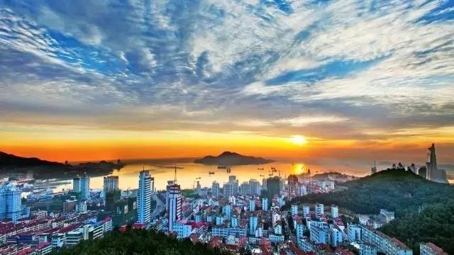 威海千里海岸线风景画,威海的海边适合拍照的地方