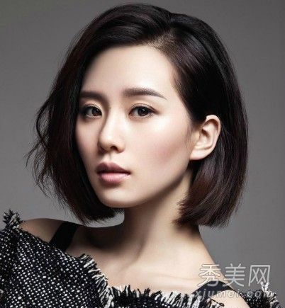 头发厚粗硬毛糙的短发发型,头发硬适合什么发型女短发