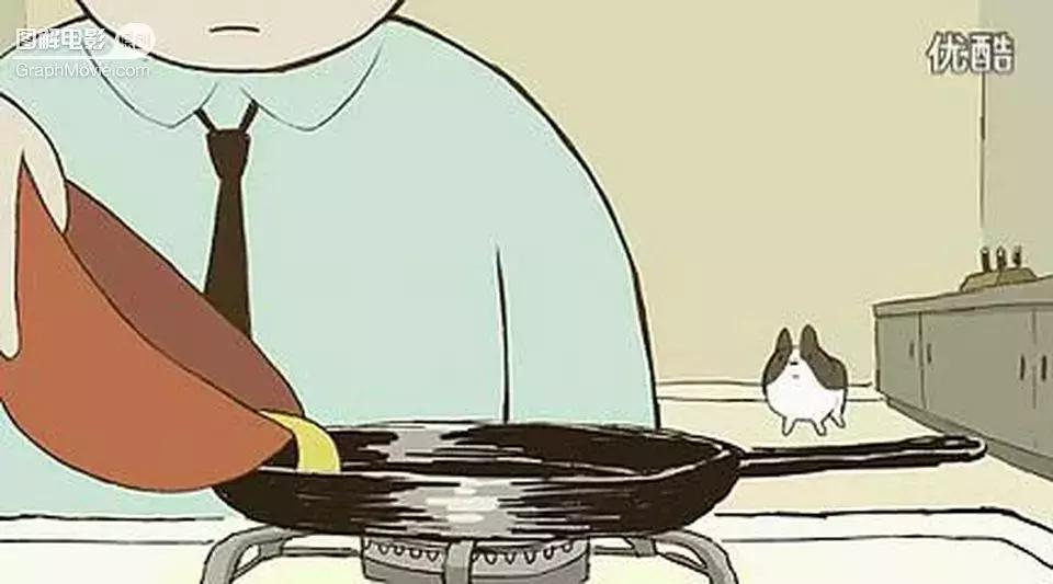 1分钟看完煎蛋饼养只狗狗来做饭狗版の田螺姑娘