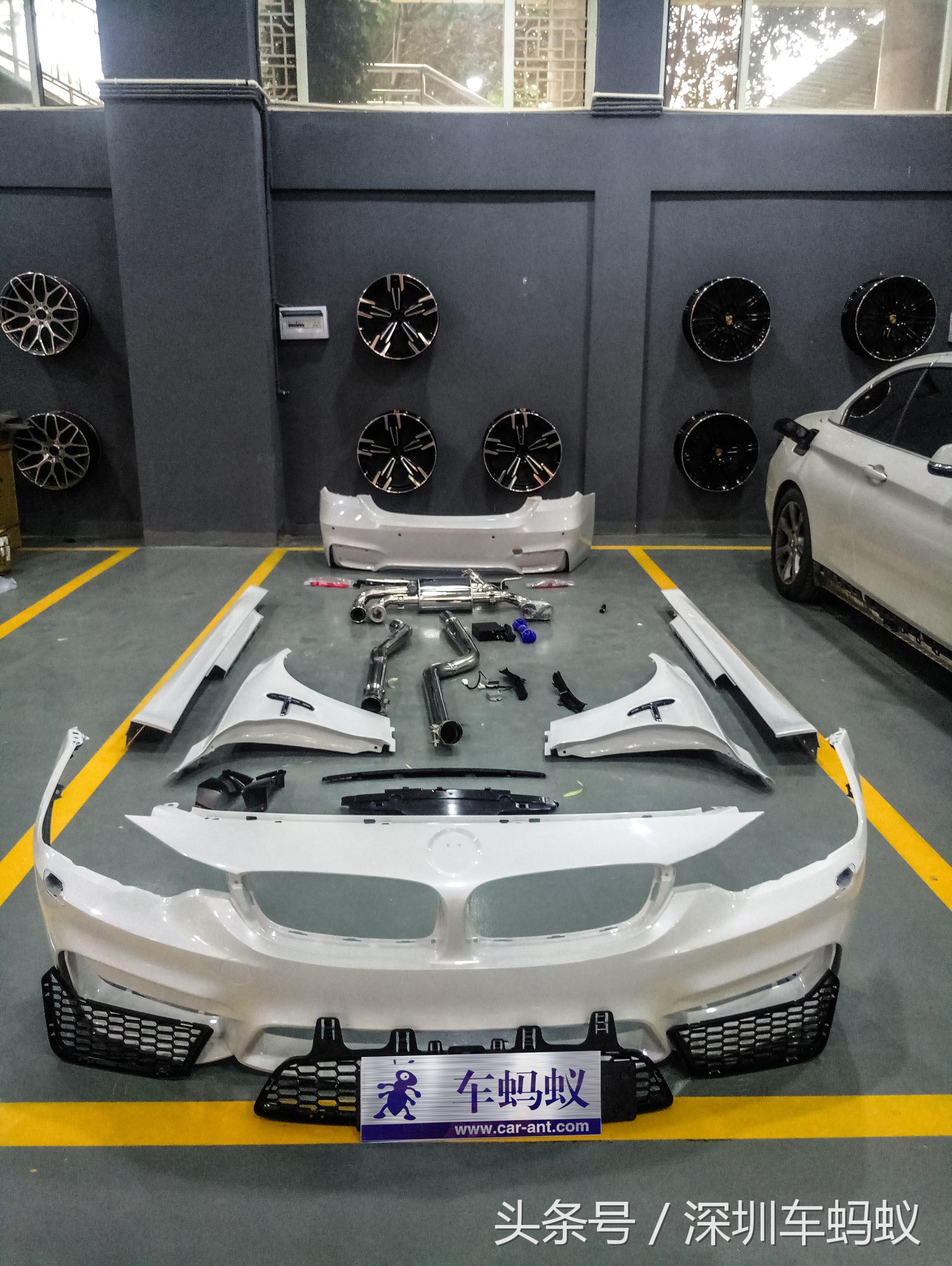 宝马4系敞篷改装街拍,新款宝马4系敞篷升级m4前脸