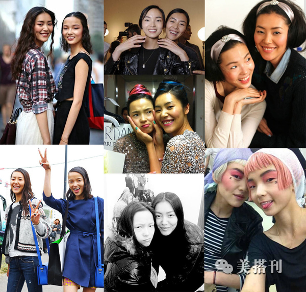 雎晓雯外国,雎晓雯内地女模特