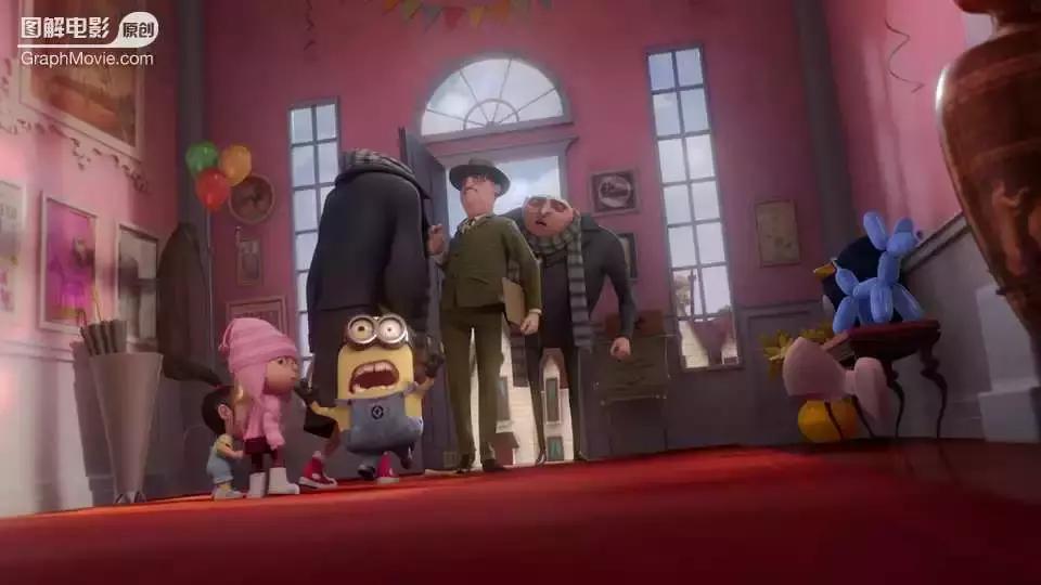 1分钟看完家庭大改造《卑鄙的我》小黄人番外短片