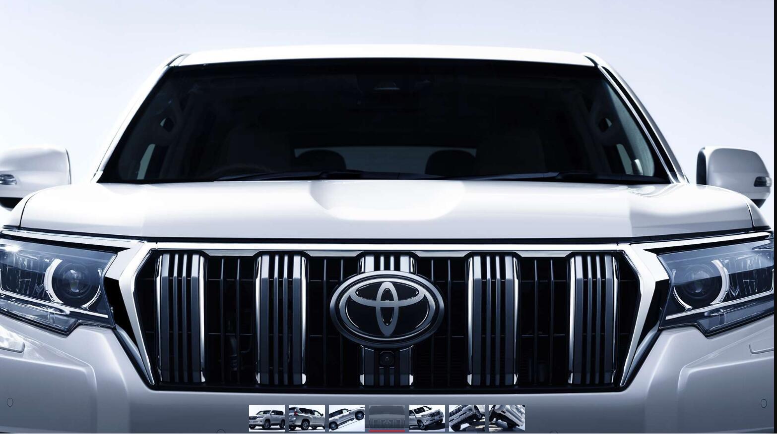 终于等来了冬天图片,普拉多17年大改款官图