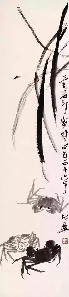 怎么临摹齐白石画的虾教程,齐白石虾的画法教程
