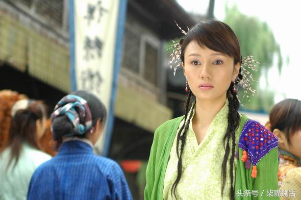古装绿衣美女,迪丽热巴杨颖赵丽颖古装