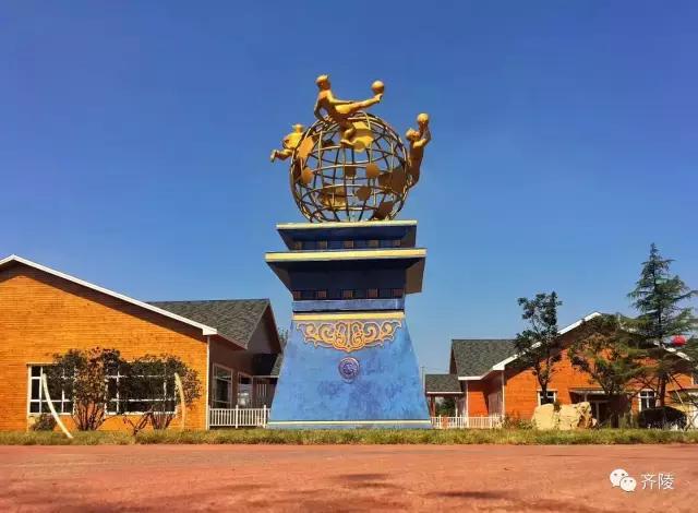 蹴鞠体育节开幕式,齐文化博物院蹴鞠表演队