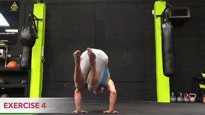 10秒倒立教学新手入门,倒立撑教学新手入门