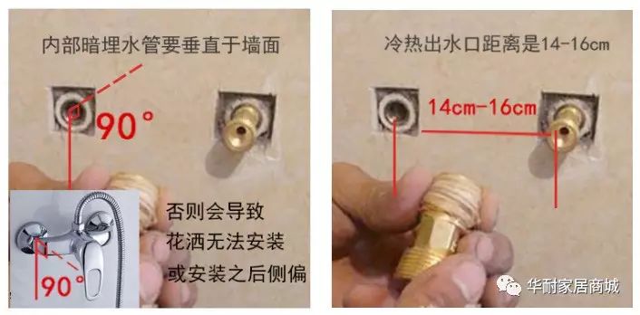 花洒盖不住瓷砖孔,花洒盖板盖不住