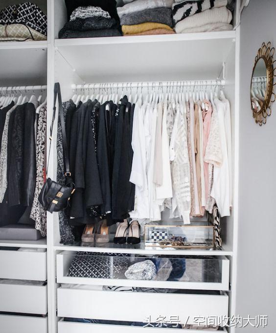 日本太太把4㎡衣柜装下3000件衣服，看后，我把占地儿的壁柜拆了