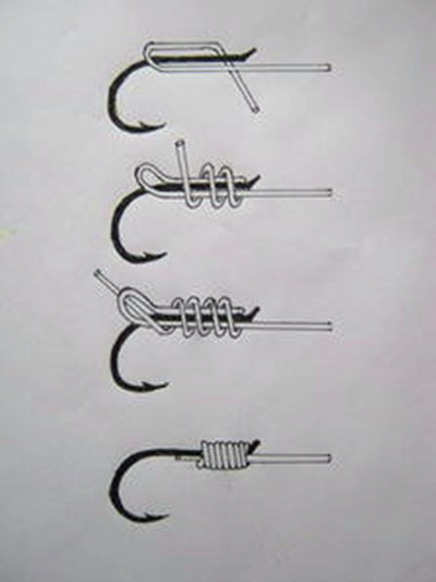 鱼钩的各种绑法选择适合自己的方法就好