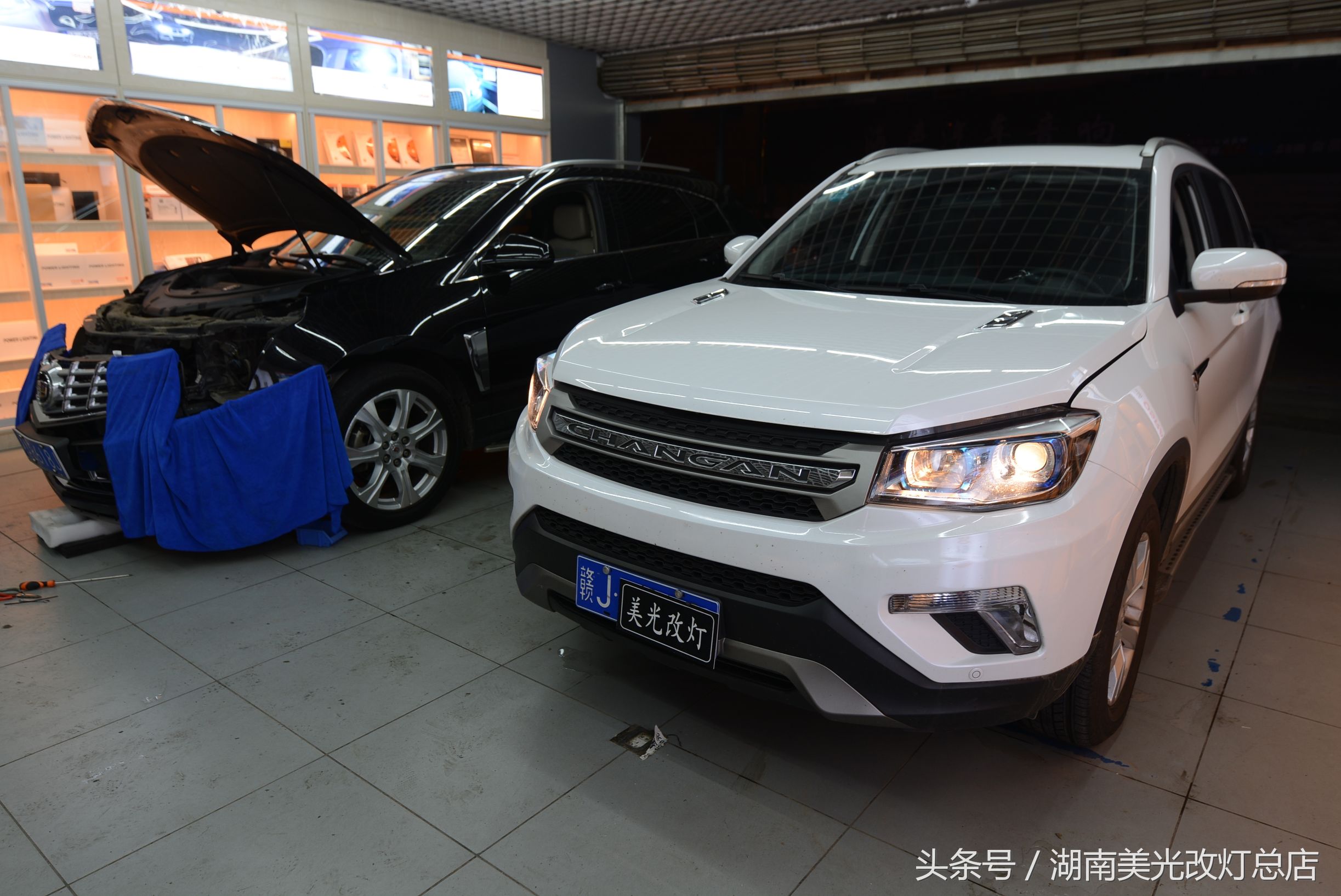 长安cs75车灯可以换更亮的吗,长安cs75可以换led大灯吗