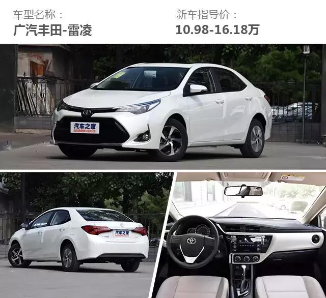 最低6万起这4台精品轿车家用首选,七八万选车省油耐用首推这几款