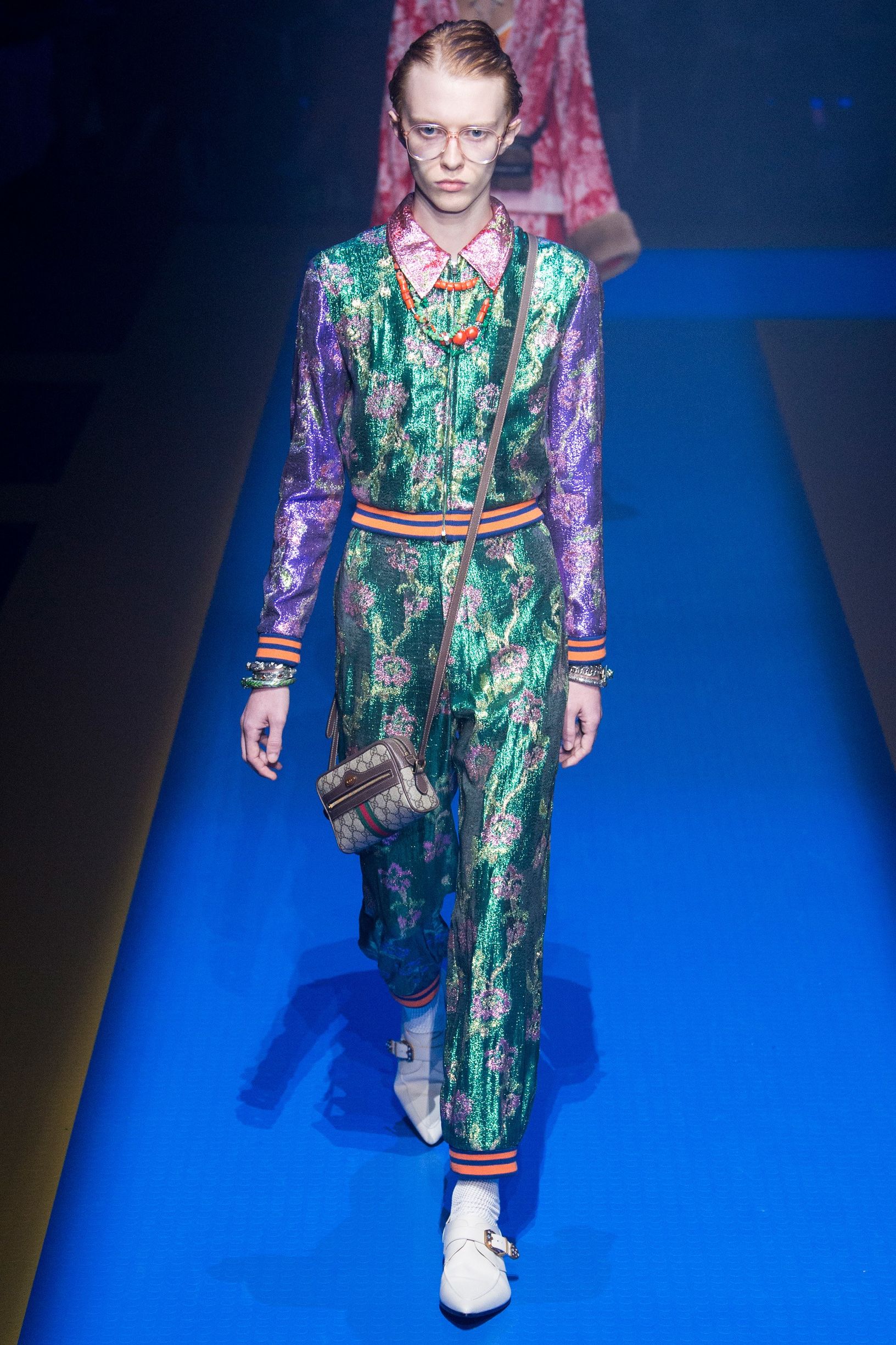 gucci2018春夏米兰时装周,米兰时装周gucci肖战