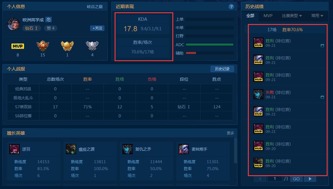 欧洲微笑17把就钻一血虐国服，是LOL凉了还是国服太菜？