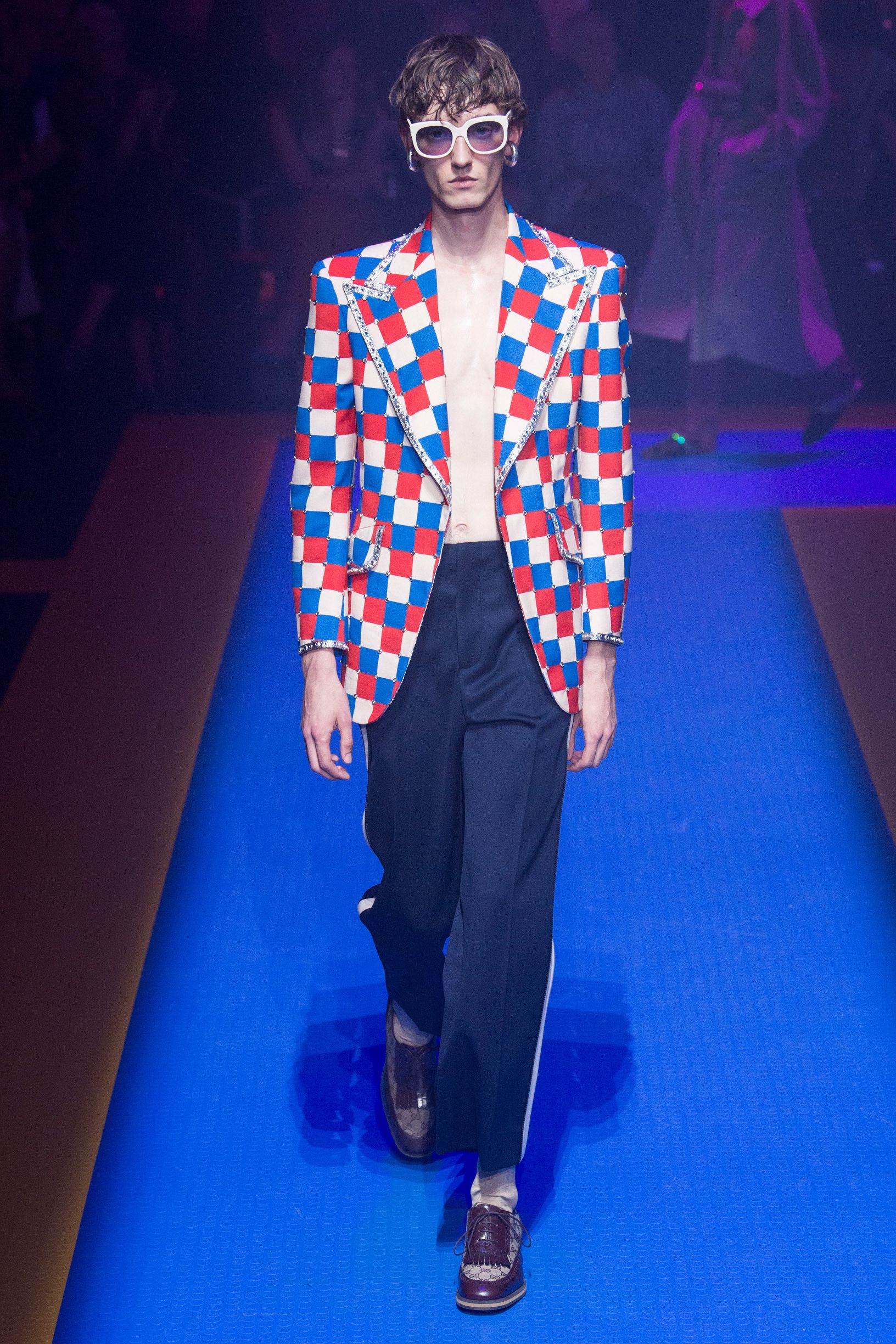 gucci2018春夏米兰时装周,米兰时装周gucci肖战