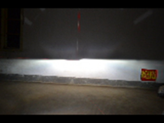 北极星车灯改造,北极星改灯图片