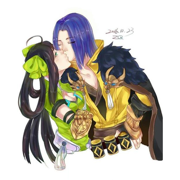 王者荣耀情侣头像刘备孙尚香17组,王者荣耀刘备孙尚香情侣皮肤头像