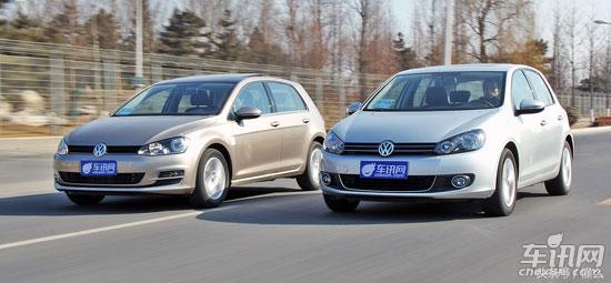 大飙车高尔夫7对比高尔夫6,高尔夫6和高尔夫7发动机