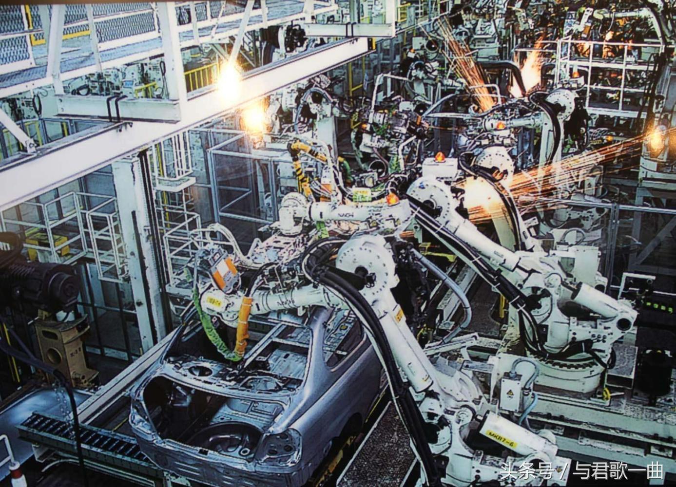 丰田汽车最大的工厂,丰田汽车制造工厂冲压