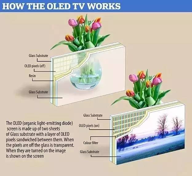 最近很火的透明电视机,特别劲爆的电视剧