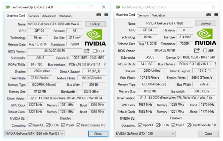 max-q显卡有啥区别,怎么看显卡是不是maxq版本的
