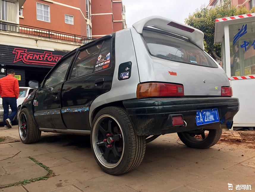 夏利1.0爆改,夏利涡轮增压版