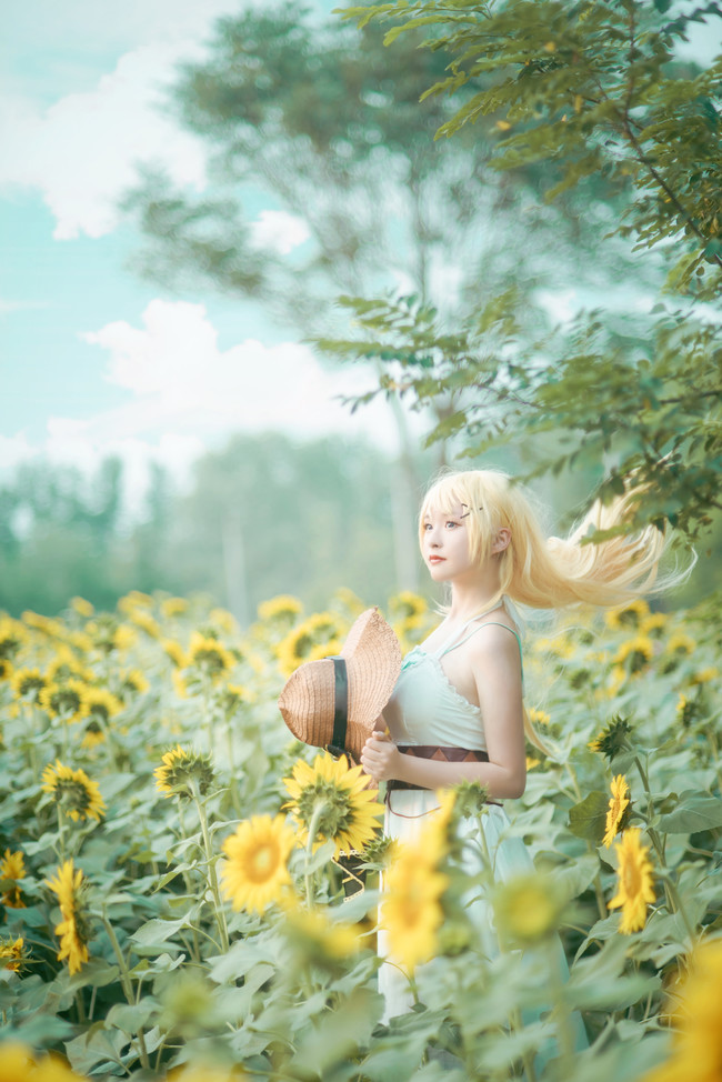 lovelive绘里cosplay,lovelive绚濑绘里旗袍觉醒cos