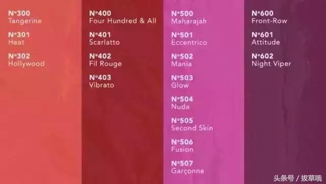 阿玛尼小胖丁最全试色,阿玛尼小胖丁有番茄色吗