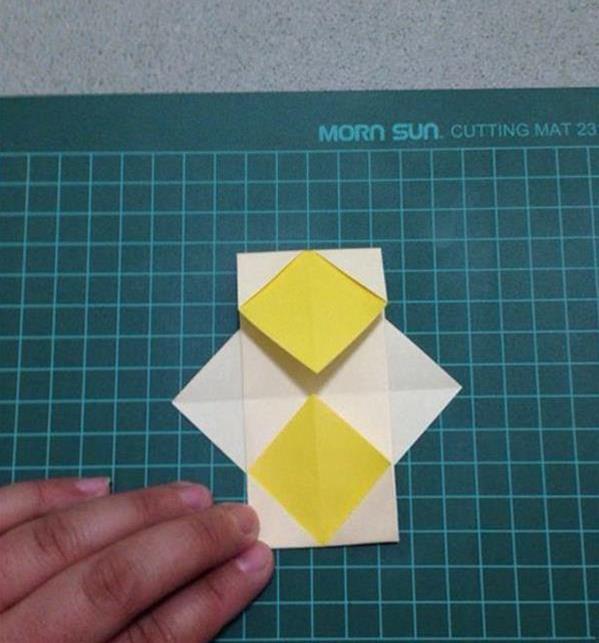 中秋手工灯笼折纸教程简单,折纸菠萝灯笼图解