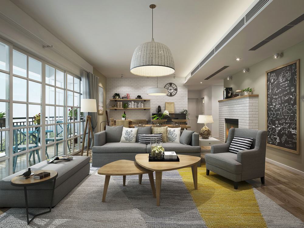 家装室内设计现代风格全套效果图,家装2020效果图欧式