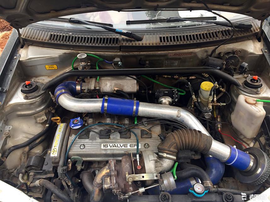 夏利1.0爆改,夏利涡轮增压版