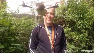 科学家养猫给猫做飞行器,有一个外国人把猫咪做成了无人机