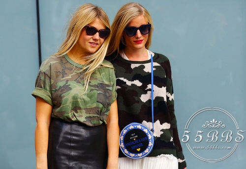 为了吸引宋老公我把所有迷彩单品都穿了个遍！