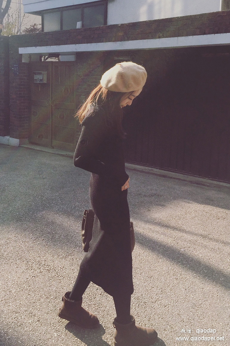 法式轻奢冬季长裙,浪漫风长裙