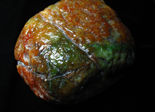 翡翠高货原石欣赏,高货帝王绿翡翠原石欣赏