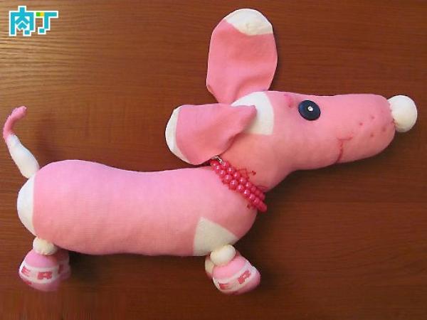 袜子手工制作小狗,袜子手工制作玩偶小猪