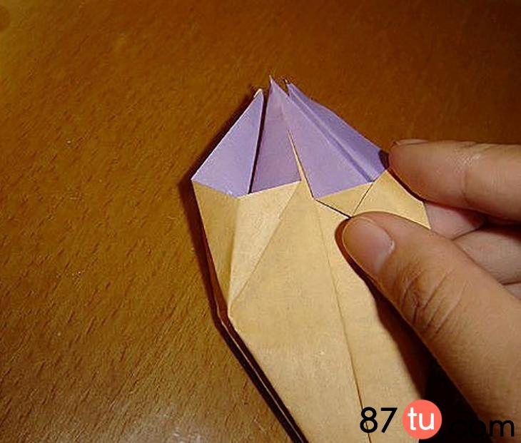 垂丝铃兰折纸,铃兰花朵折纸方法简单又漂亮