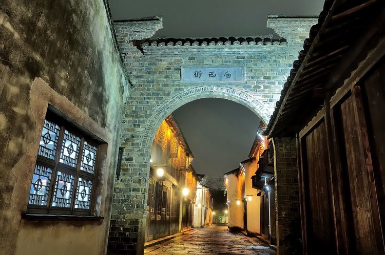 江南水乡乌镇诗情画意,江南水乡乌镇落日余晖