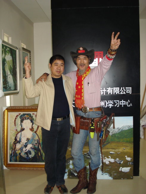 江南画家王一的足球人生