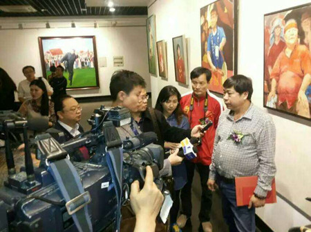 江南画家王一的足球人生