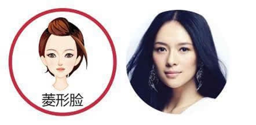 不好看的菱形脸适合什么发型,菱形脸好看吗适合什么发型