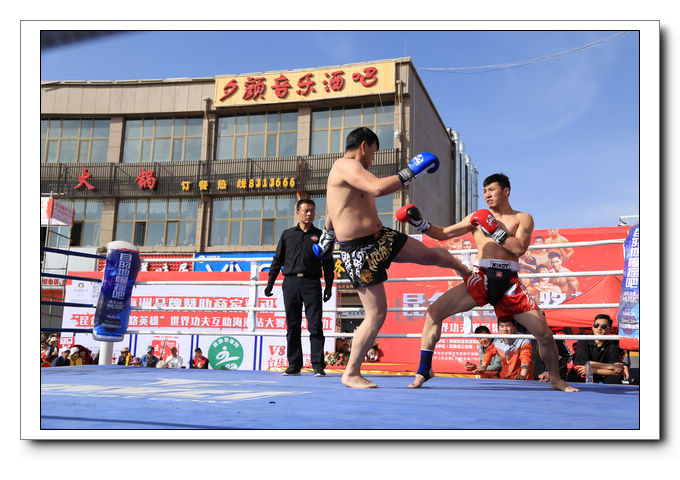 青海互助打起来了，昆仑对决又在青海互助上演搏击大战